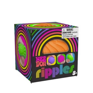 NeeDoh Teenie Ripples Squishy Orange