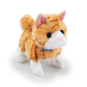 Happy Pets Kat Bamse Kæledyr Realistisk og Interaktiv 18 cm