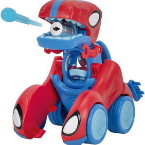Spidey Spider-Man Bil og Dinosaur 2-i-1 Transformer 20 Cm