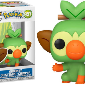 Funko POP! Pokémon Grookey Vinyl Figur 9 cm