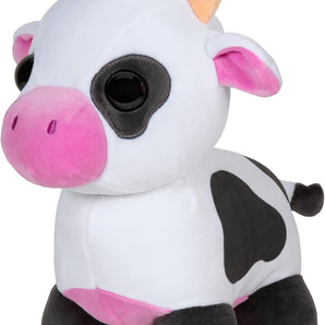 Roblox Adopt Me Bamse Ko Med Virtuel Spilkode 20 cm Hvid