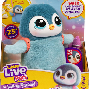 Little Live Pets Kæledyr Pingvin My Walking Penguin 20 Cm