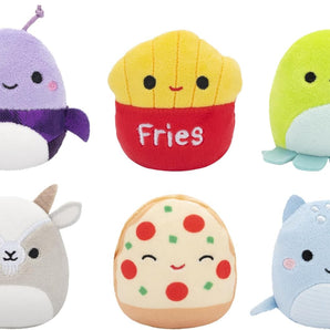 Squishmallows Bamser Micromallows 6-pakke 6 Cm