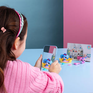 Littlest Pet Shop Figurer Super Salon 2-Pack med Tilbehør 5 cm