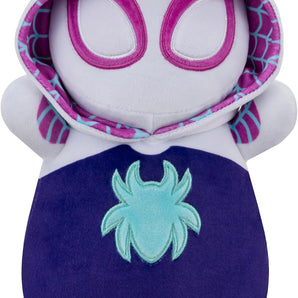 Squishmallows Bamse HugMees Spidey Ghost-Spider 25 Cm