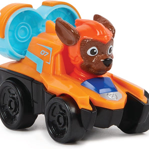 Paw Patrol Figur Zuma Racerbil The Mighty Movie 5 cm
