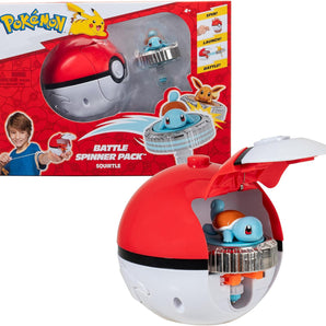 Pokémon Battle Spinner Snurretop Figur Squirtle