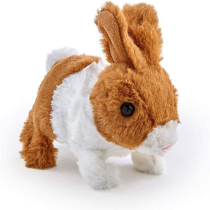 Happy Pets Kanin Bamse Kæledyr Realistisk og Interaktiv 15 cm