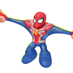Heroes of Goo Jit Zu Marvel Figur Spider Man med Infinity-Dragt 12 cm