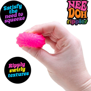 NeeDoh Teenie Ripples Squishy Pink