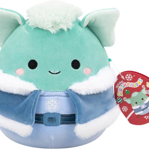 Squishmallows Bamse Jul Turkisblå Trold 20 Cm