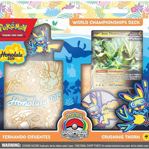 Pokémon Kort Deck 2024 World Championship Fernando Cifuentes