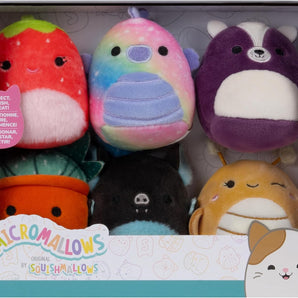 Squishmallows Bamser Micromallows 6-pakke 6 Cm