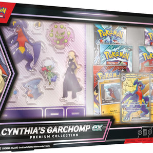Pokémon Kort Cynthias Garchomp Premium Collection Box