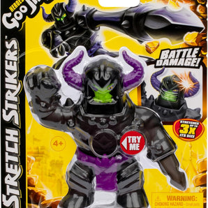 Heroes of Goo Jit Zu Figur Black Knight Orbitox - Ultra Sjælden 11 cm