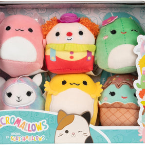 Squishmallows Bamser Micromallows 6-pakke 6 Cm