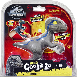 Heroes of Goo Jit Zu Jurassic World Dinosaurfigur Velociraptoren Blue 17 cm