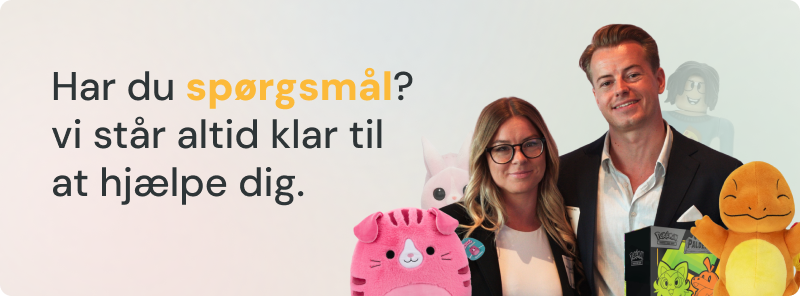 Har du spørgsmål? Vi står altid klar til at hjælpe dig.