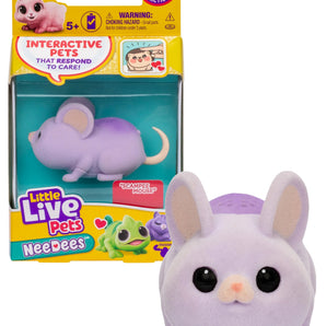 Little Live Pets Mus Needees Interaktivt Kæledyr med Lyd