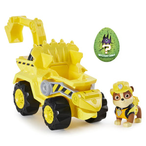 Paw Patrol Figur Rubble med Gravko og Surprise Dinosauræg