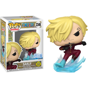 Funko POP! Figur One Piece Sanji (Ifrit Jambe) Glow in the Dark Exclusive #2346 10 cm