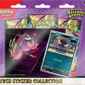 Pokémon Kort Mega Evolution Ascended Heroes Tech Sticker Collection Gastly