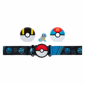 Pokémon Bælte Sæt Clip 'N Go Pokéball, Squirtle 5 Cm